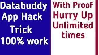 Databuddy New Hack Script Earn Free Paytm Cash Unlimited Times In One Device 100% Working Proof !😎