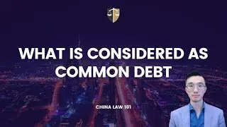 What Is Considered As Common Debt? China | Chinese Law | Chinese Lawyer