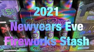 My 2021 New Years Eve Fireworks Stash (Part 1)
