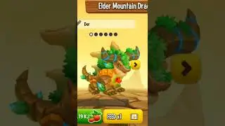 Dragon city Elder Mountain dragon #dragoncitygame