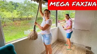 DIA DE LIMPEZA NA NOSSA NOVA CASA 🏡 TRABALHO FOI PESADO MAIS VALEU SUPER A PENA