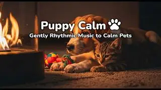Cozy Firelight Rest  포근한 불빛 속 휴식 – 강아지와 고양이를 위한 부드러운 수면 음악 Soft Sleep Music for Dogs & Cats
