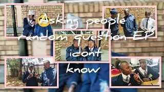Asking people random question SCHOOL EDITION 😅😅