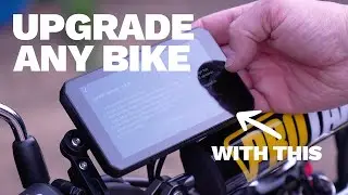 Watch Me Upgrade My Bike With Crazy Tech!