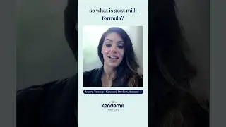 Kendamil expert insights: What is goat milk infant formula? #shorts #infantnutrition #kendamil
