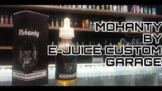 MOHANTY STRAWNANA SMOTHIES BY E-JUICE CUSTOM GARAGE - PRJ VAPE STORE REVIEW LIQUID