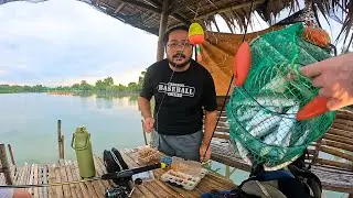 Catch and Cook | Bangus (Milkfish) Fishing Near Manila🎣 Secret Bait & Setup
