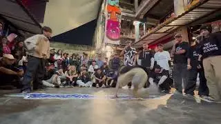 Bboy Joshua y bboy kraken vs bgril smile y bboy Austin semifinal en sombras elementales