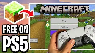 How To Download Minecraft For FREE On PS5 - Full Guide