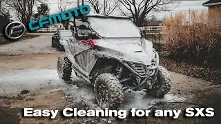 CFMoto Z950 Sport: Easy Cleaning for any SXS (How to)