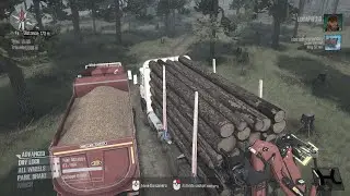 MudRunner&trade; 2022. Delivering Timber and Sand with Trucker ViceAdmiral Johnny.
