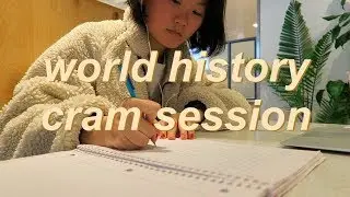 study with me: ap world history cram