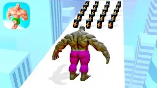 Max LEVEL in Muscle Rush - All Levels Gameplay Android,ios New Update