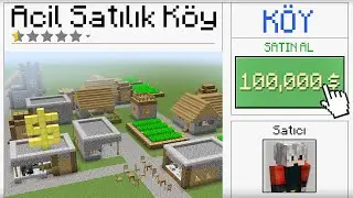 KÖYÜ SATIYORUZ... - Minecraft