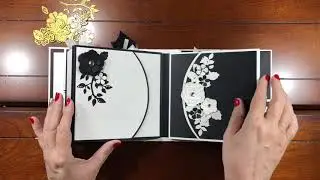 Flip Through Friday - Black and White Mini Album