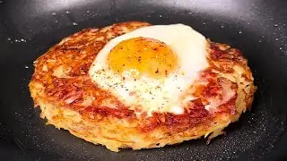 Всего 2 ингредиента! Лучший завтрак за 5 минут! Вкусный рецепт.