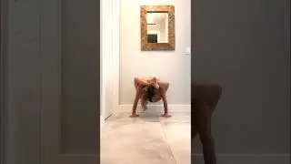 How to yoga at home flexibility and strength arm balance pose yoga shortvideo