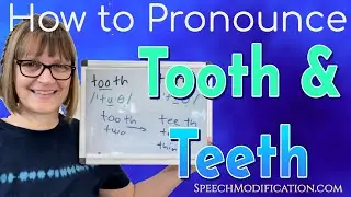 How to Pronounce Tooth and Teeth (Voiceless TH sound /θ/)