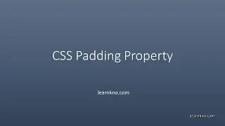 CSS Padding Property