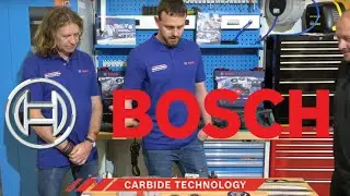 BOSCH karbidové nástroje pro elektronářadí