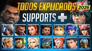 COMO JUGAR TODOS LOS SUPPORTS de OVERWATCH en 2026 y sus PERKS