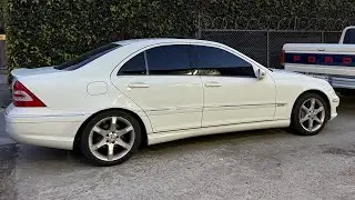 Mercedes C230 Sport (2007) COLD START