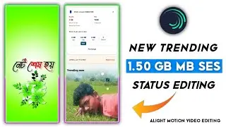 Purulia Sad Shayari + 1.50 Gb Mb Ses Status Video Editing//Mb Ses Status Video Editing Alight Motion
