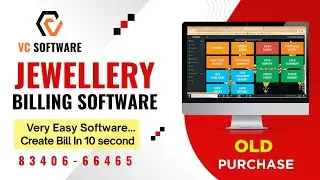 VC Software/ OLD PURCHASE/ Jewellery Billing Software