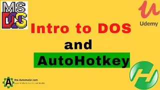Intro to DOS & AutoHotkey | Learn how the Command prompt can save you!