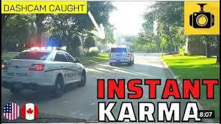 Instant Karma Caught By The Police Compilation |  Busted Police, Justice Police, Karma Police