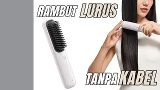 Rambut Lurus Instan dengan Xiaomi Cordless Hair Straightener Brush