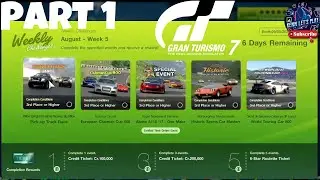Weekly Challenges - August - Week 5 Part 1 - 2024 Gran Turismo 7 #gt7 #granturismo7 #granturismo7ps4