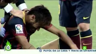 Neymar Junior y su justificada fama de teatrero en Europa.