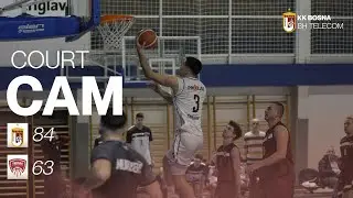 Court Cam | KK Studenti  84-63 KK Bošnjak| A1 Liga