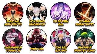 Giải thích 17 LÃNH ĐỊA TRIỂN KHAI trong Jujutsu Kaisen | Chú Thuật Hồi Chiến mùa 3