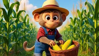 Farm Work: Cobby the Monkey's Day at the Farm - CARTOON FARM