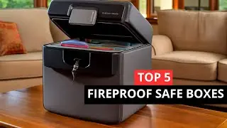 💥 Top 5  Home Safe on Amazon 2025. | Best Fireproof Safe Boxes