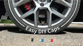 CUSTOM Valve Stem Caps For Your Car
