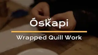 &Oacute;skapi - Wrapped Quill Work