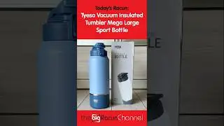 Tyeso Vacuum Insulated Tumbler Mega Large Sport Bottle Stainless Steel #Shorts #TheBIGracunChannel