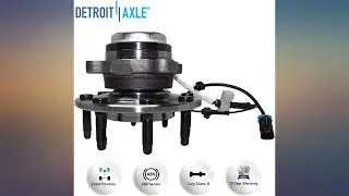 Detroit Axle - RWD Front Wheel Hub Bearing Assembly for Chevy Express GMC Savana review
