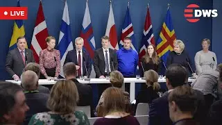 🔴 LIVE: Nordic Leaders & EU Chief Ursula von der Leyen Hold Press Conference in Stockholm | AC1E