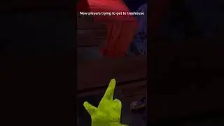 New players trying to get to treehouse