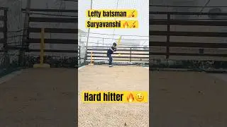 Chota Saryavanshi 🔥🏏 | #cricketer_kiratmehla #indianbatsman #suryavanshi #hitters #batting#ipl #vk