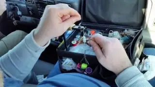 Вязание мушек в дороге - The Fly Shack