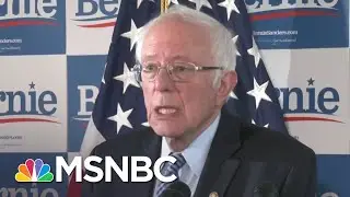 Bernie Sanders Hopes To Focus On 'Issue Oriented Campaign' | Katy Tur | MSNBC