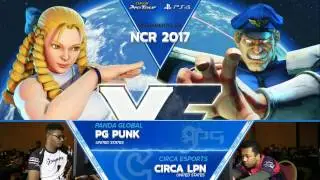SFV: PG Punk vs Circa LPN - NCR 2017 Top 8 - CPT 2017