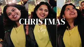 First Christmas in Dubai 🎄🇦🇪 | Night Vibes |  Crackers & Festive Feelings #FirstChristmasInDubai 