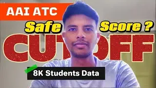 AAI ATC 2025 Expected Cutoff and SAFE SCORE? Raw Data EXPLAIED!