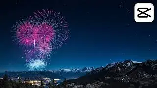 I Found a Unique Way to Add Fireworks in CapCut 2025!